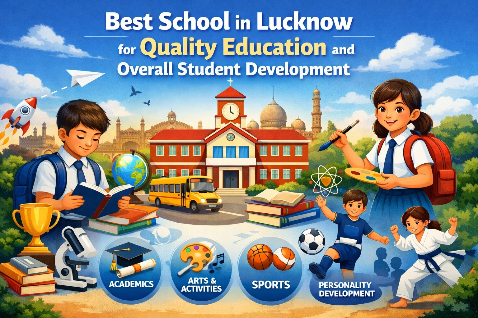 Best School in Lucknow: for Quality Education and Overall Student Development