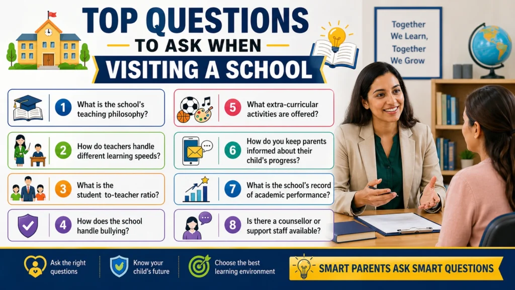Top Questions to Ask When Visiting a School