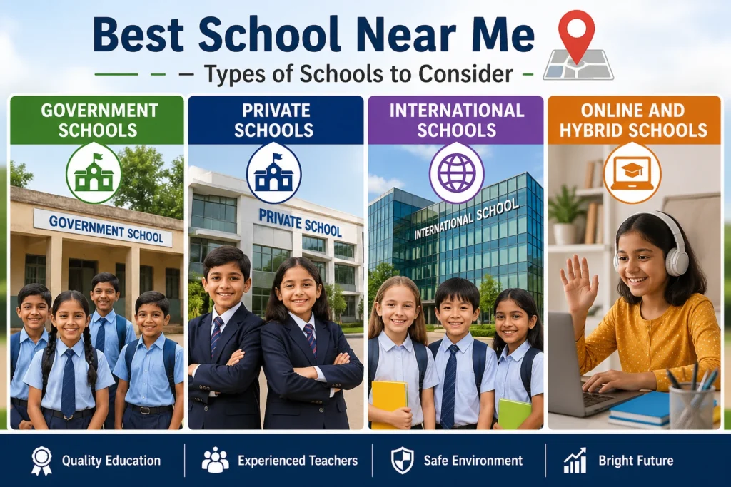 Best School Near Me – Types of Schools to Consider