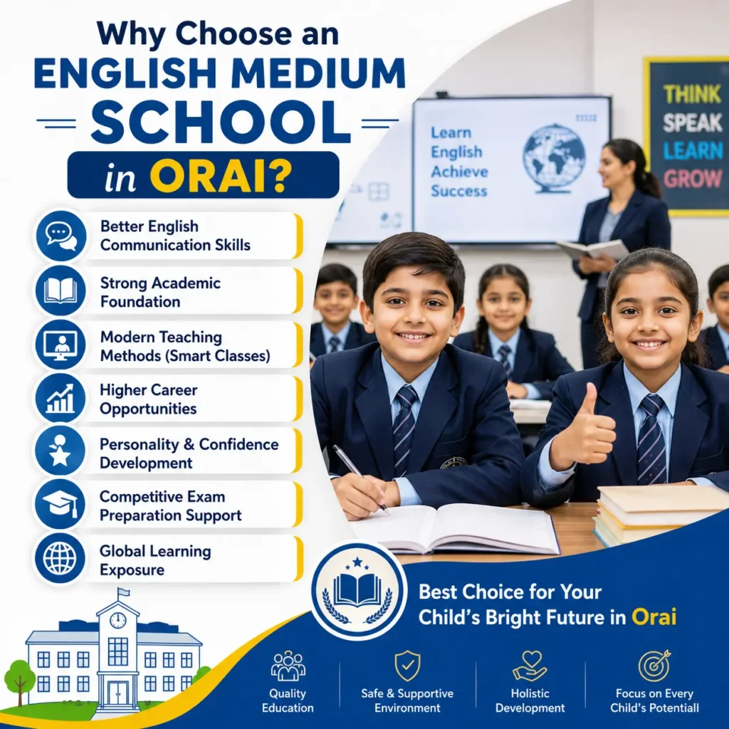 Why Choose an English Medium School in Orai