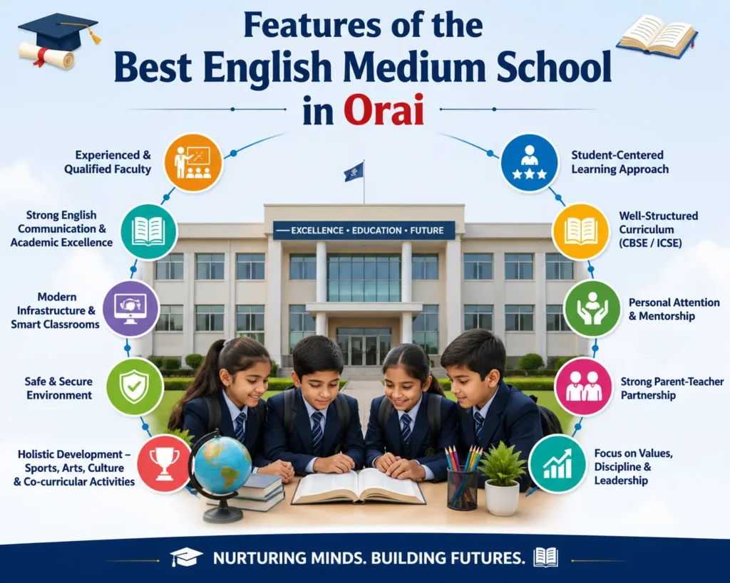Features of the Best English Medium School in Orai
