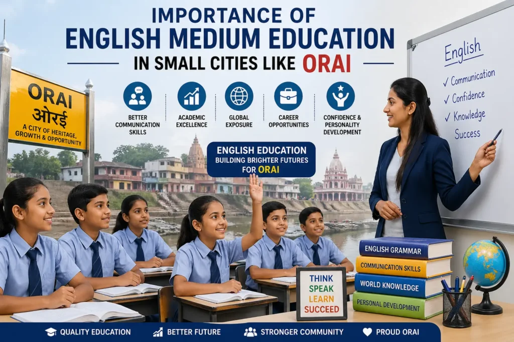 Importance of English Medium Education in Small Cities Like Orai