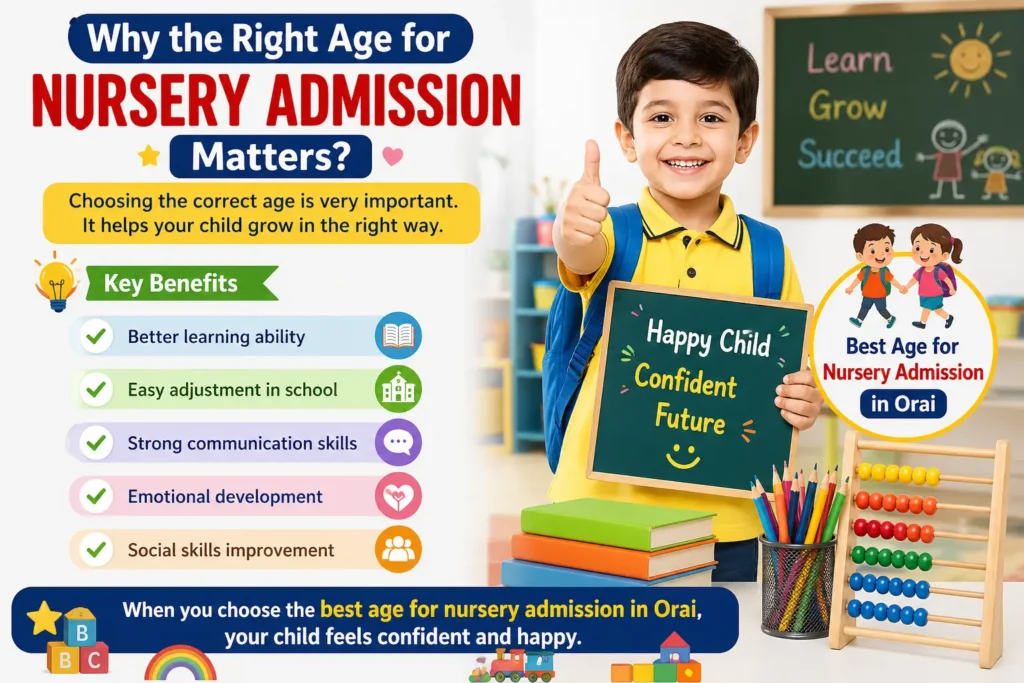 Why the Right Age for Nursery Admission Matters?
