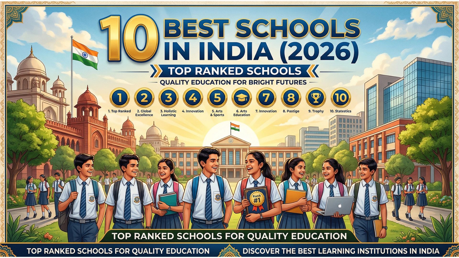 10 Best Schools in India (2026) – Top Ranked Schools for Quality Education