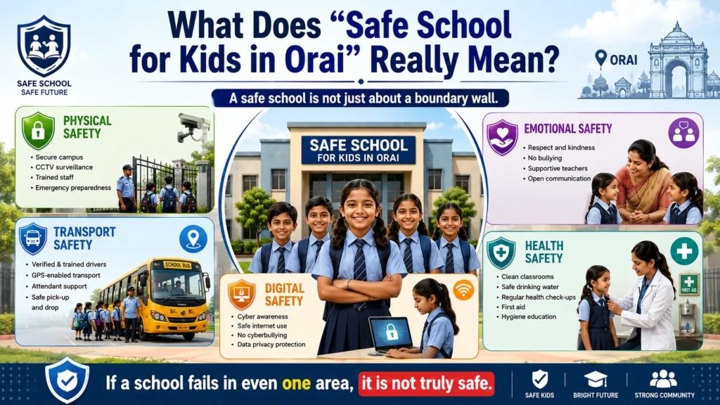What Does “Safe School for Kids in Orai” Really Mean?