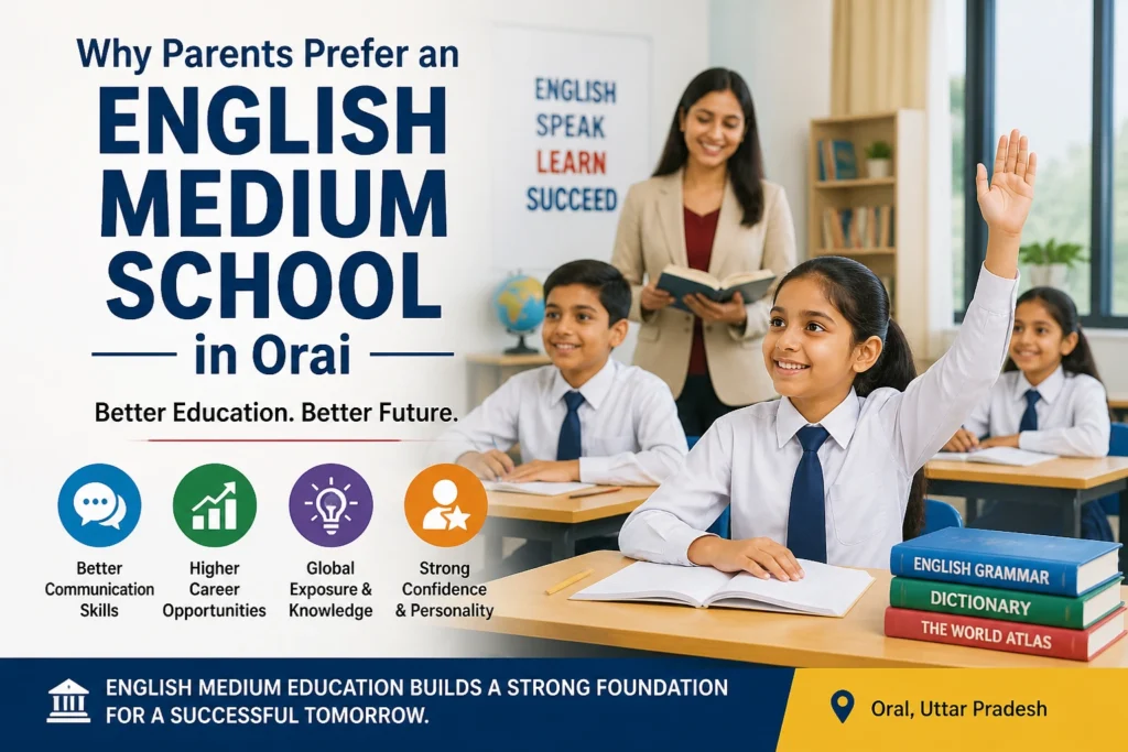 Why Parents Prefer an English Medium School in Orai