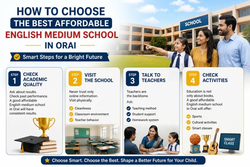 How to Choose the Best Affordable English Medium School in Orai