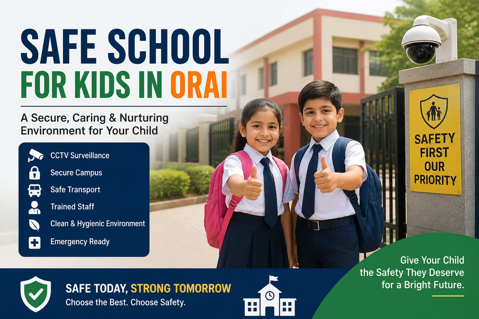 You are currently viewing Safe school for kids in Orai