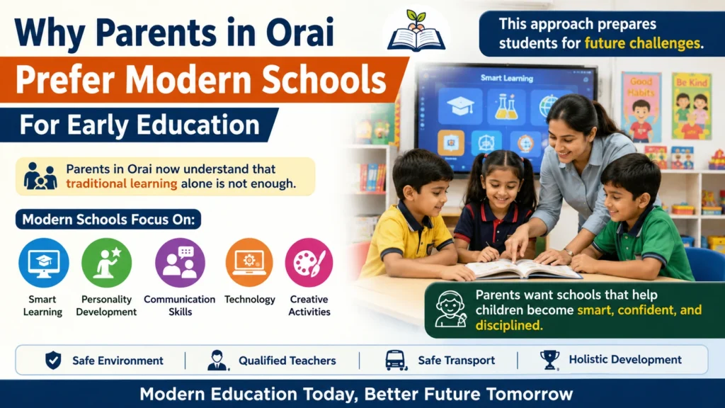 Why Parents in Orai Prefer Modern Schools for Early Education