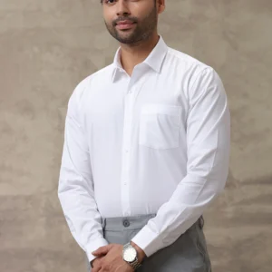 Premium Cotton White Shirt – Luxury Cotton
