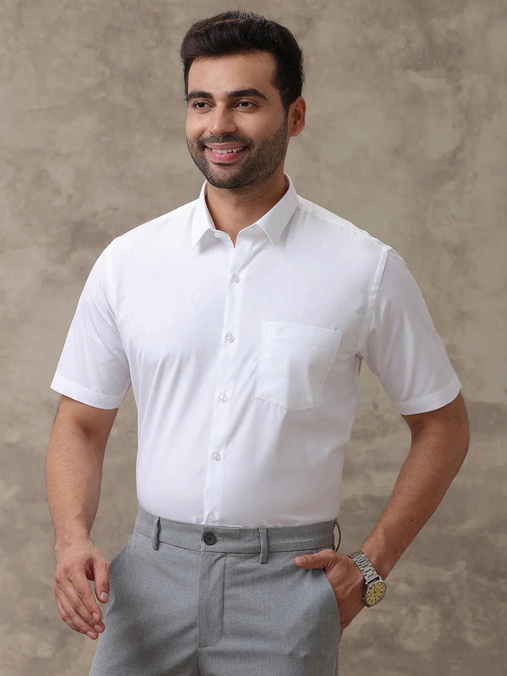 Premium Cotton White Shirt – Luxury Cotton - Image 2