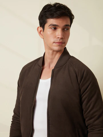Apex Suede Dark Brown Jacket